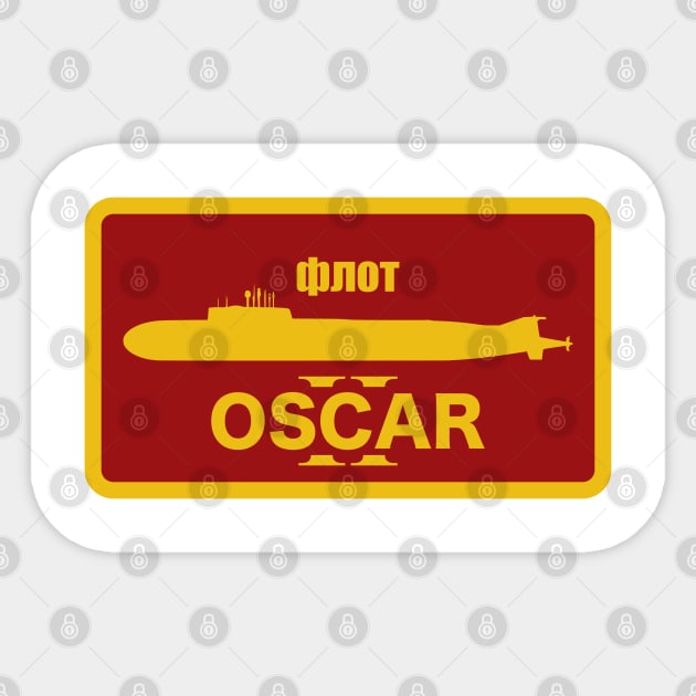 Oscar II Class Submarine Patch Sticker by TCP